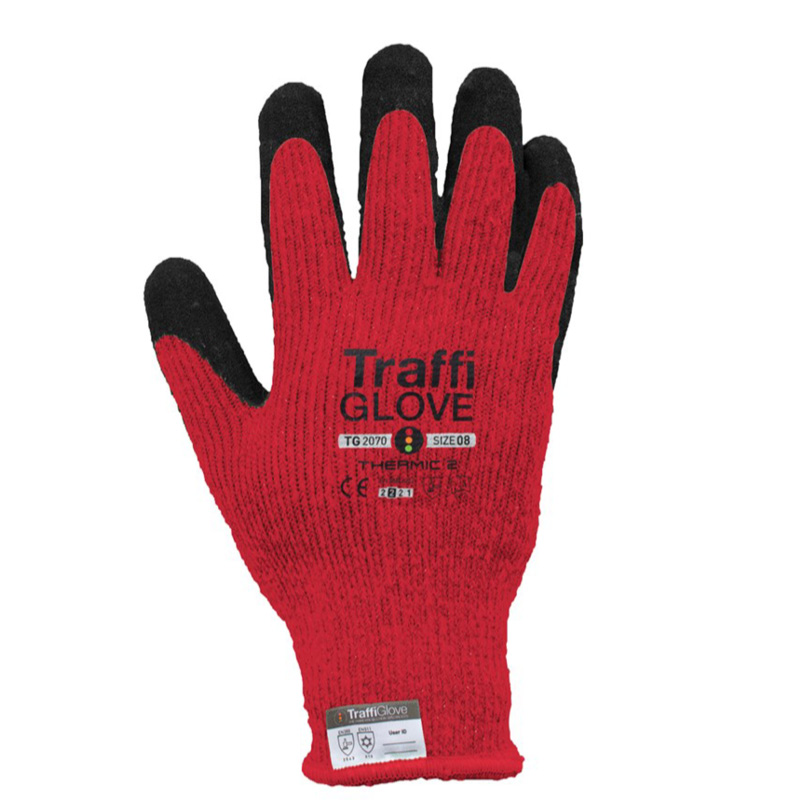 Thermic 2 - Size 6 - RED Cut Level 2 Traffi glove TG2070